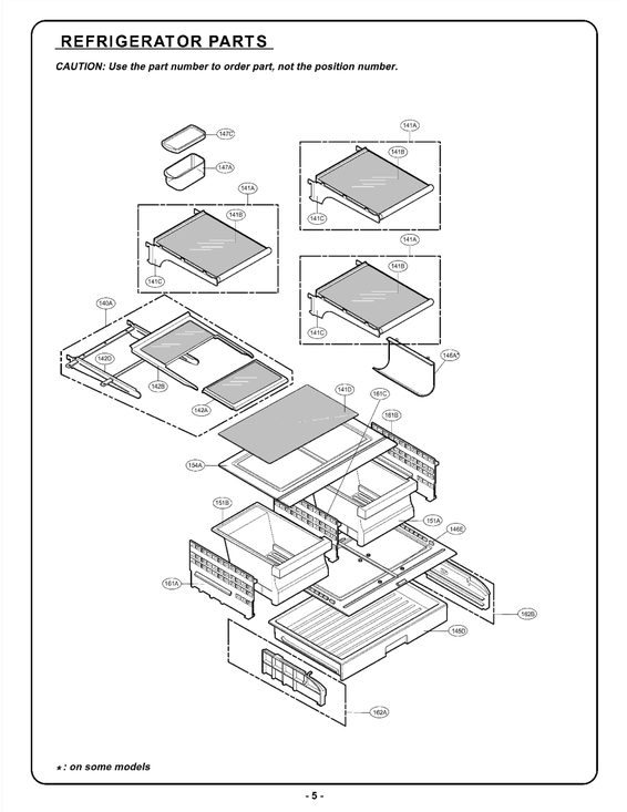 Refrigerator parts