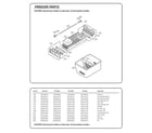 Kenmore Elite 79578759802 freezer parts diagram