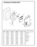 Ice maker & ice bank parts