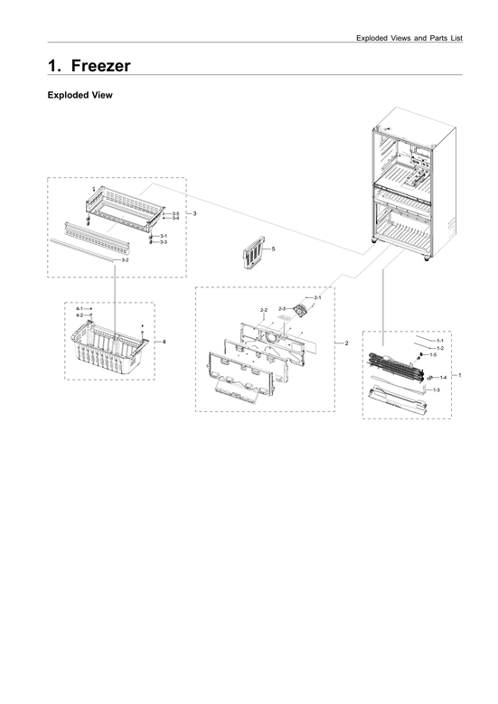 Freezer parts