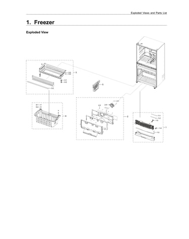 Freezer parts