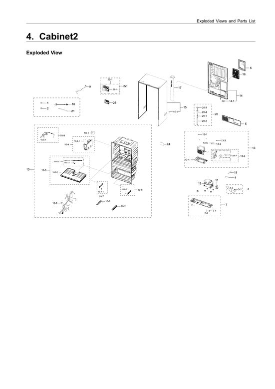 CABINET 2 PARTS