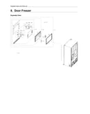 Freezer door parts