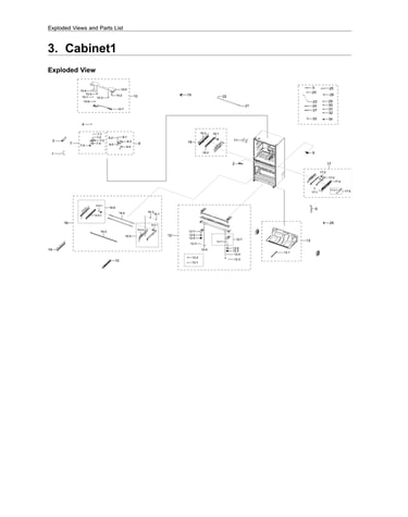 Cabinet 1 parts
