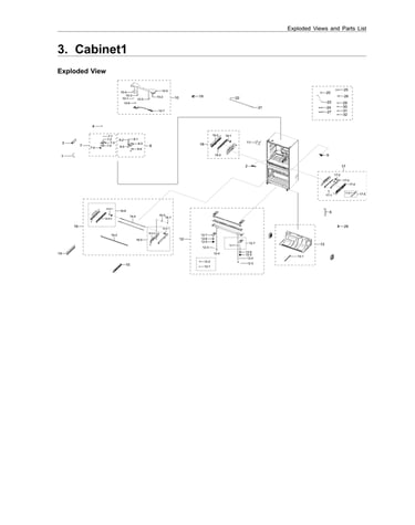 Cabinet 1 parts