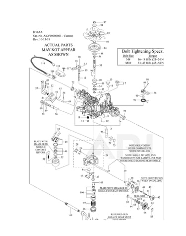 Transaxle parts