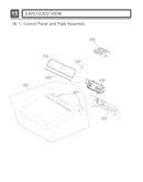 Control panel & plate assy