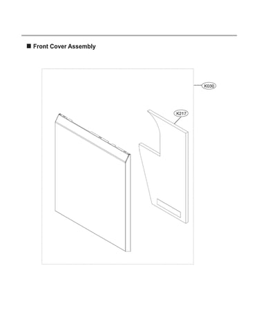 Front cover assy