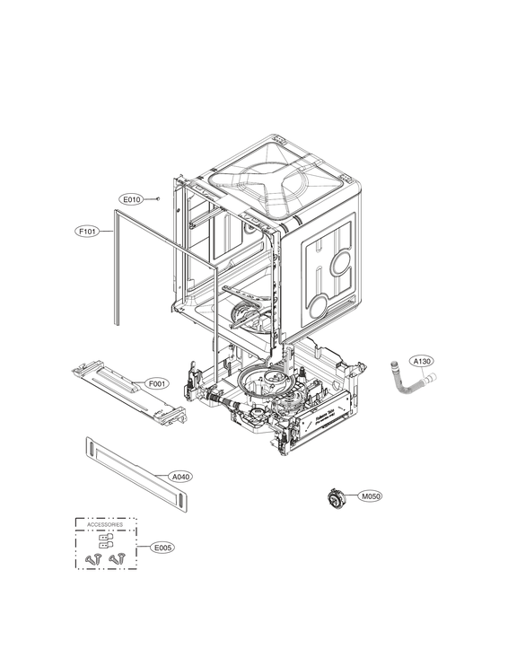 Lower frame assy