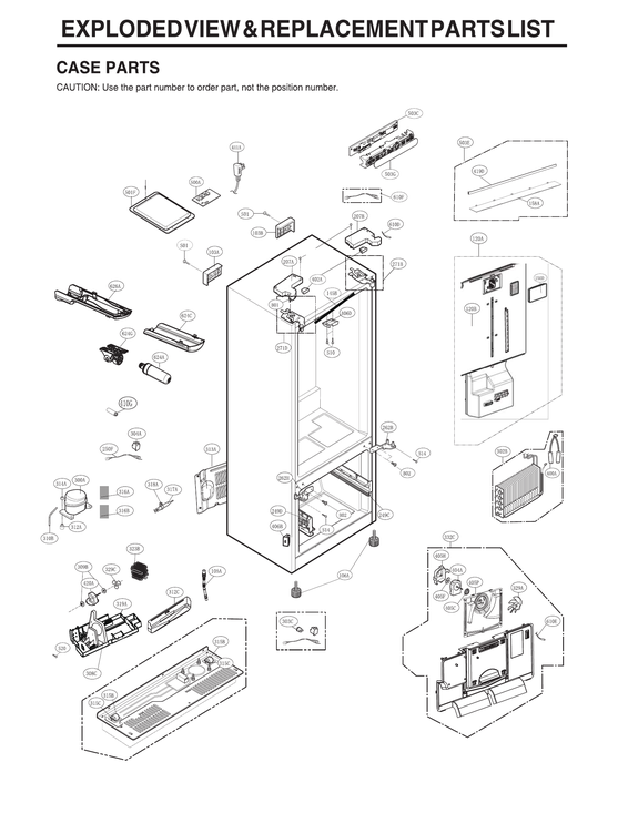Case parts