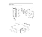 LG LFCS27596S/00 door parts diagram