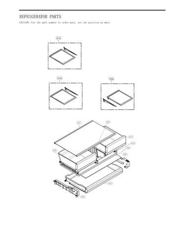 Refrigerator parts