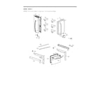 LG LFCS28768S/00 door parts diagram
