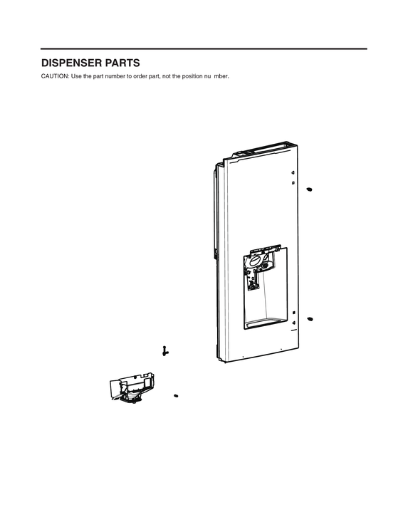 DISPENSER PARTS