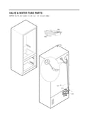 Valve & water tube parts