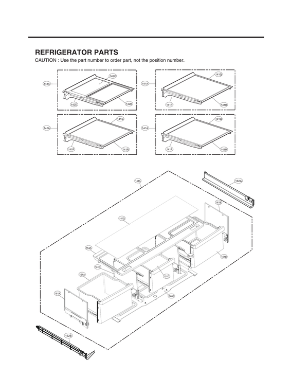 Refrigerator parts