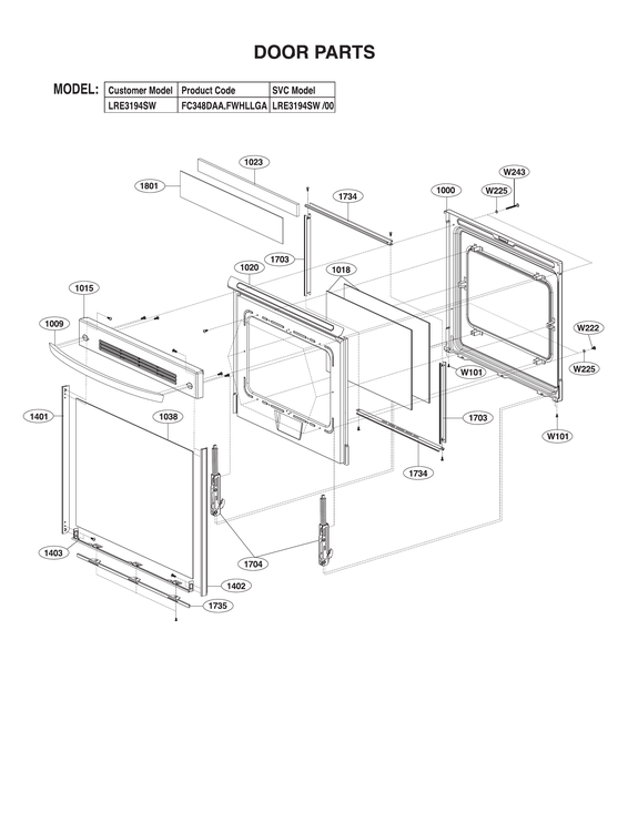 Door parts