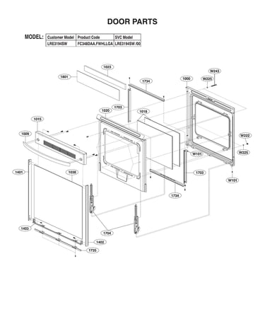 Door parts