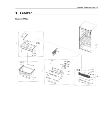 Freezer parts