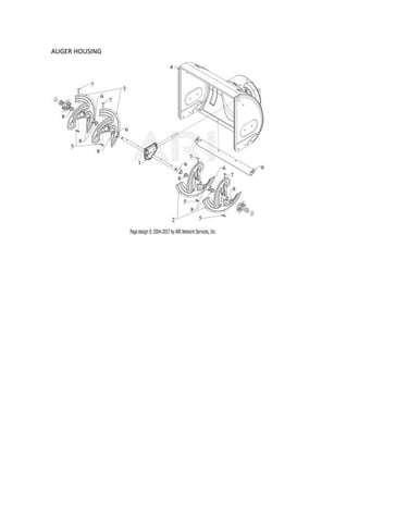 Auger housing