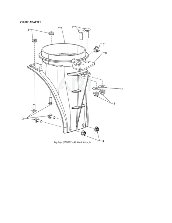 Chute adapter