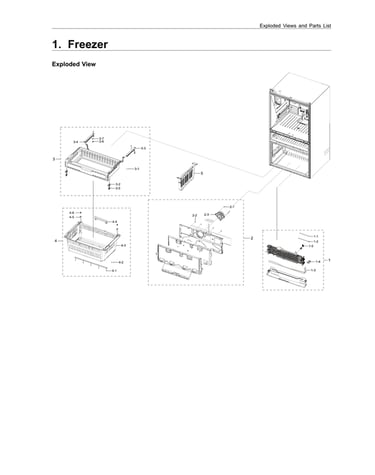 Freezer parts