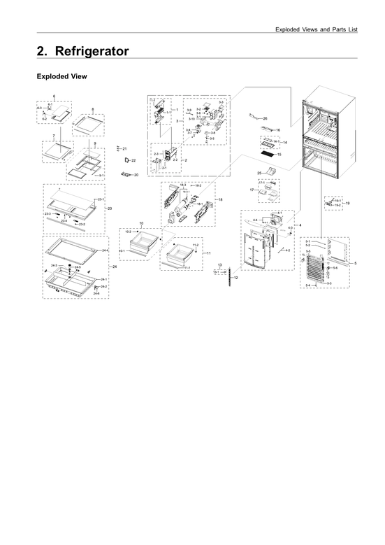 Refrigerator parts