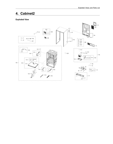Cabinet 2 parts