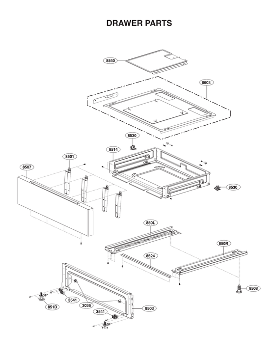 Drawer parts