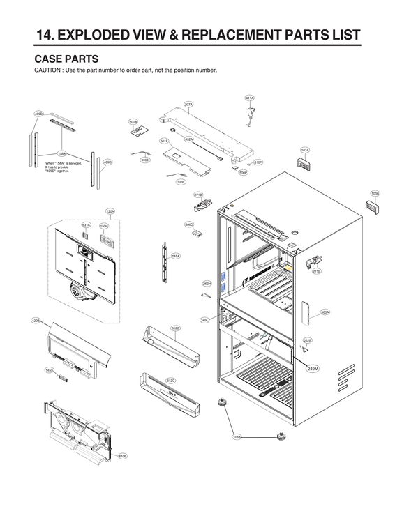 Case parts