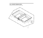 LG LRMVC2306S/00 full convert drawer parts diagram