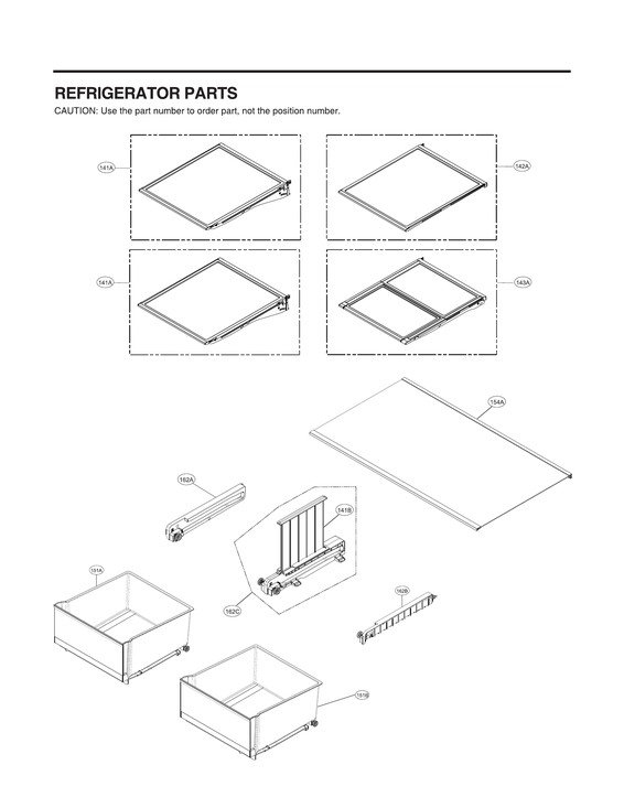 Refrigerator parts