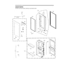 LG LRMVC2306S/00 refrigerator door parts diagram