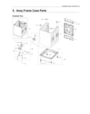Frame case assy parts