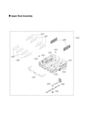 Upper rack assy