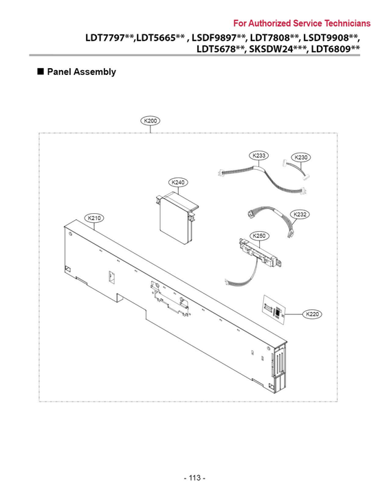 Panel assy