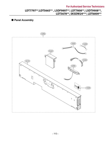 Panel assy