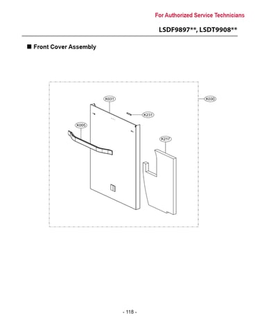Front cover assy