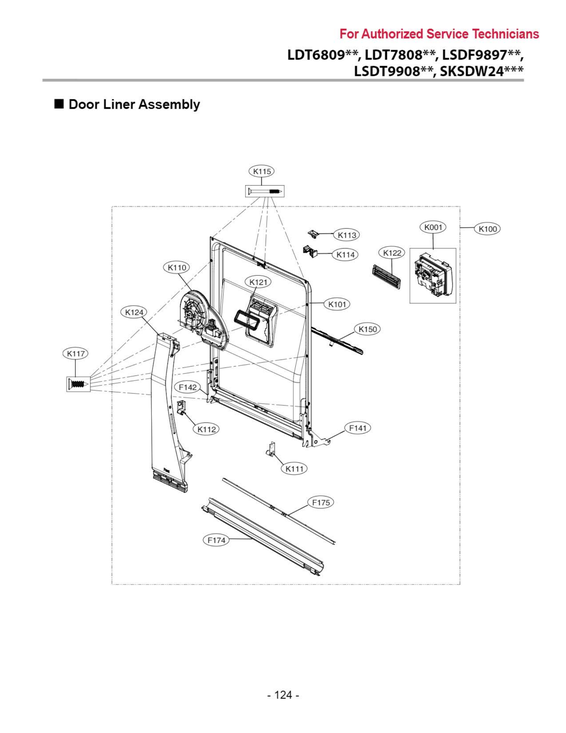 Door liner assy