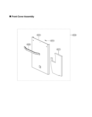 Front cover assy