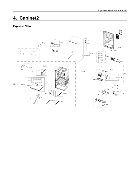 CABINET 2 PARTS