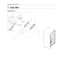 Mid door parts