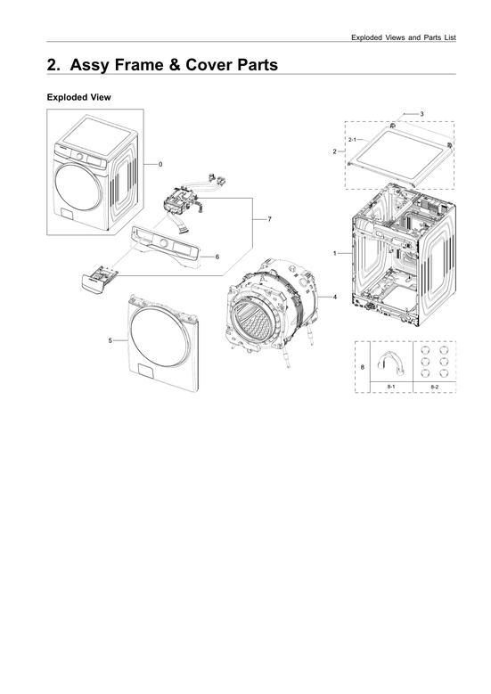 Frame & cover parts