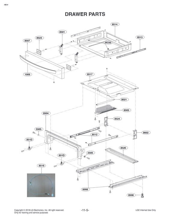 Drawer parts
