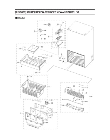 Freezer parts