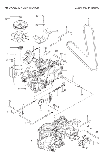 Hydraulic pump-motor