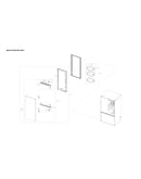 Right refrigerator door parts