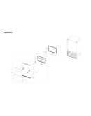 Freezer door parts