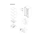 Samsung RS27T5200WW/AA-00 refrigerator parts diagram