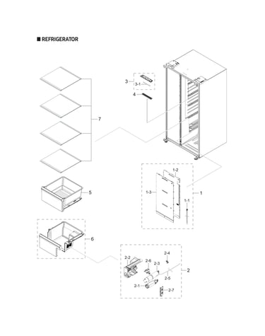 Refrigerator parts
